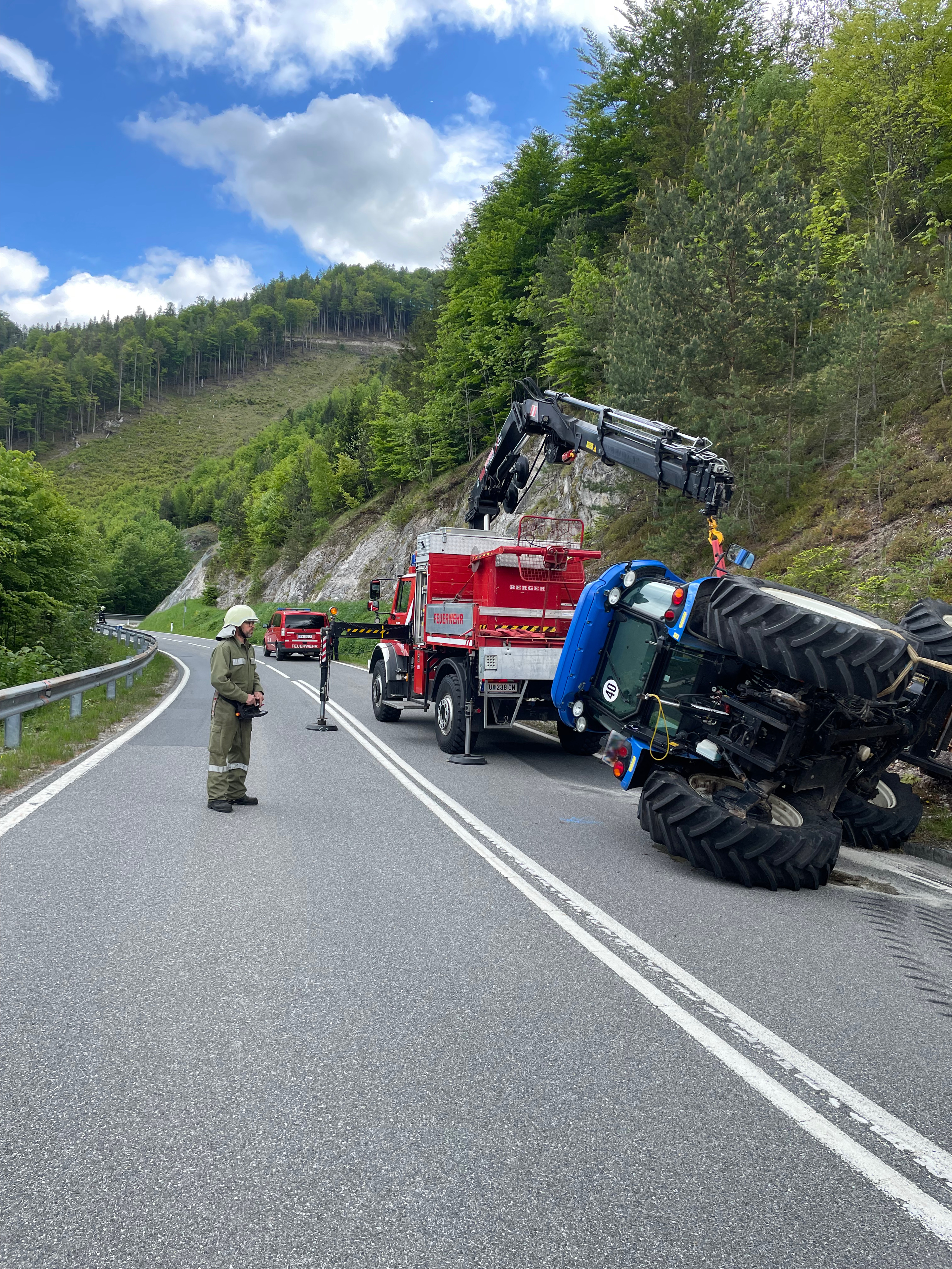 Traktor Bergung