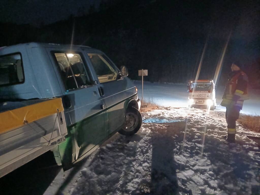 T1 - Bergung PKW von Bahngleisen 